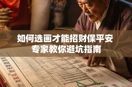 如何选画才能招财保平安 专家教你避坑指南