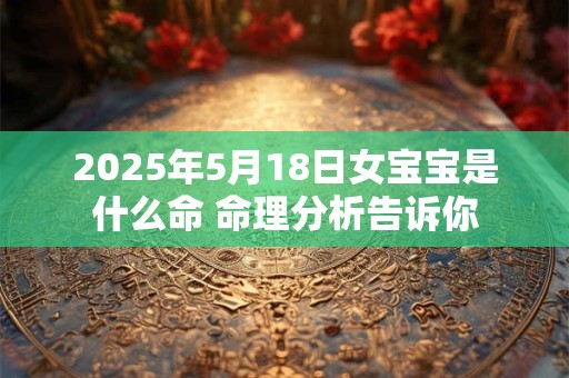 2025年5月18日女宝宝是什么命 命理分析告诉你