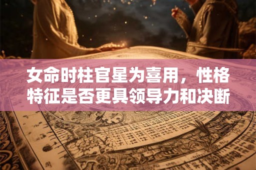 女命时柱官星为喜用，性格特征是否更具领导力和决断力