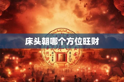 床头朝哪个方位旺财