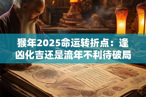 猴年2025命运转折点：逢凶化吉还是流年不利待破局