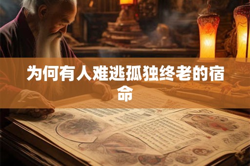 为何有人难逃孤独终老的宿命