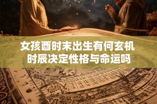 详细阅读:女孩酉时末出生有何玄机 时辰决定性格与命运吗 女孩酉时末出生有何玄机 时辰决定性格与命运吗