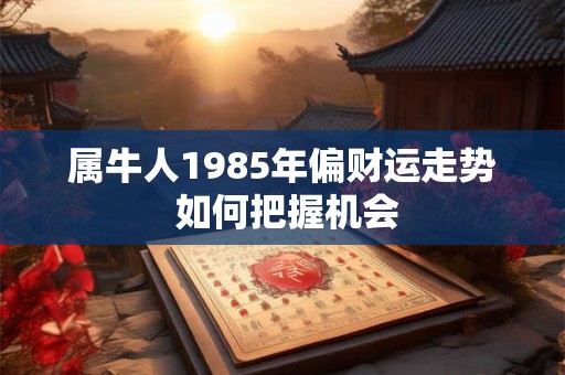 属牛人1985年偏财运走势 如何把握机会