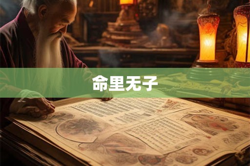 命里无子