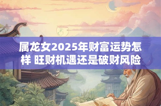属龙女2025年财富运势怎样 旺财机遇还是破财风险