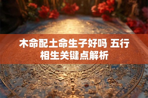 木命配土命生子好吗 五行相生关键点解析