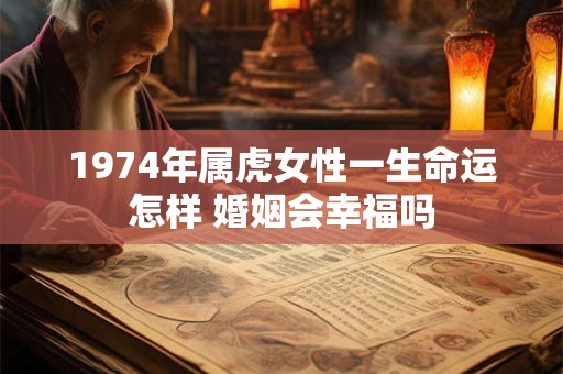 1974年属虎女性一生命运怎样 婚姻会幸福吗