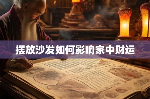摆放沙发如何影响家中财运