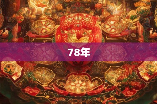 78年