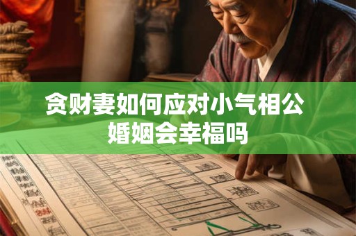 贪财妻如何应对小气相公 婚姻会幸福吗