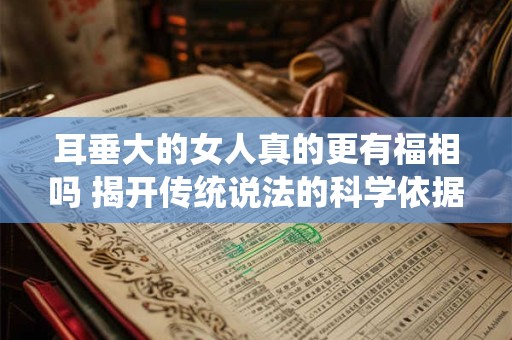 耳垂大的女人真的更有福相吗 揭开传统说法的科学依据