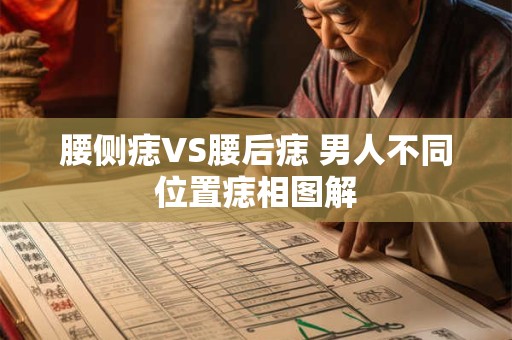 腰侧痣VS腰后痣 男人不同位置痣相图解