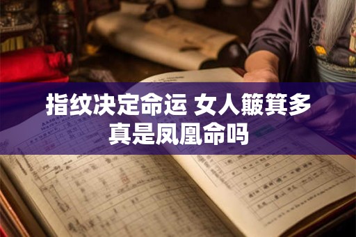 指纹决定命运 女人簸箕多真是凤凰命吗