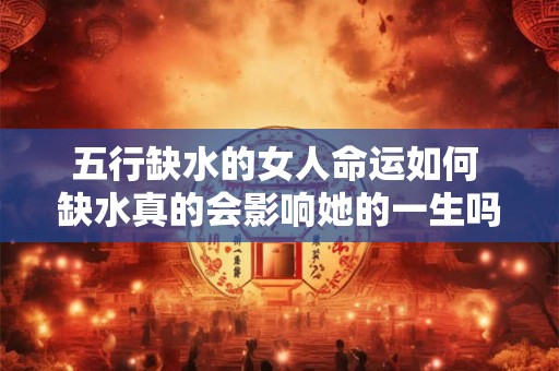 五行缺水的女人命运如何 缺水真的会影响她的一生吗