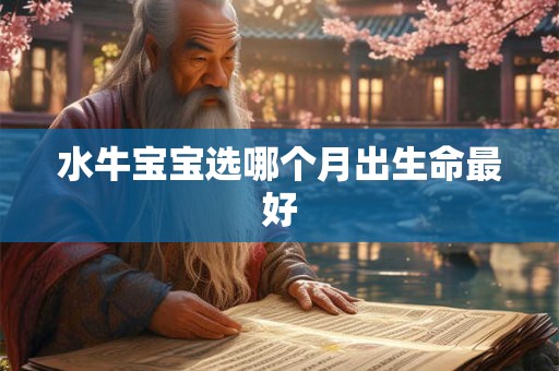 水牛宝宝选哪个月出生命最好
