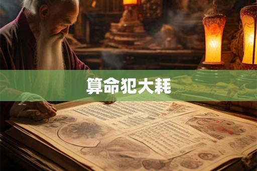 算命犯大耗