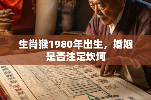 生肖猴1980年出生，婚姻是否注定坎坷