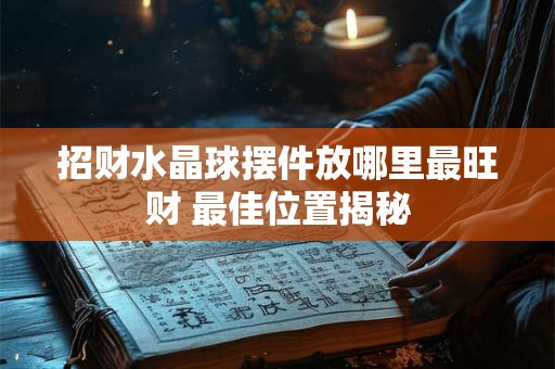 招财水晶球摆件放哪里最旺财 最佳位置揭秘