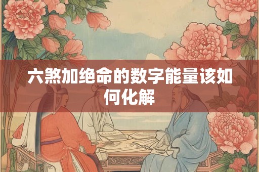 六煞加绝命的数字能量该如何化解
