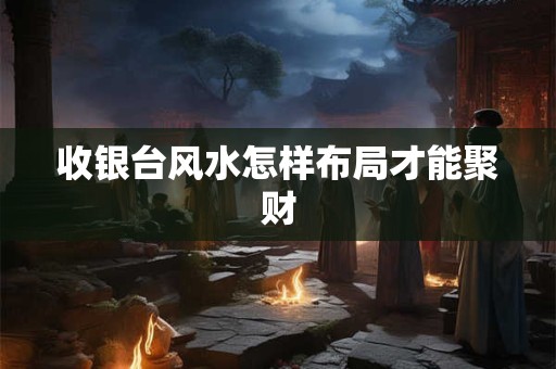 收银台风水怎样布局才能聚财