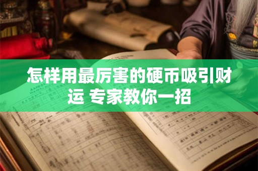 怎样用最厉害的硬币吸引财运 专家教你一招