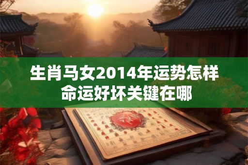 生肖马女2014年运势怎样 命运好坏关键在哪