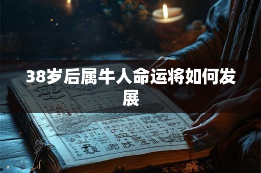 38岁后属牛人命运将如何发展