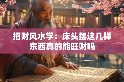 招财风水学：床头摆这几样东西真的能旺财吗