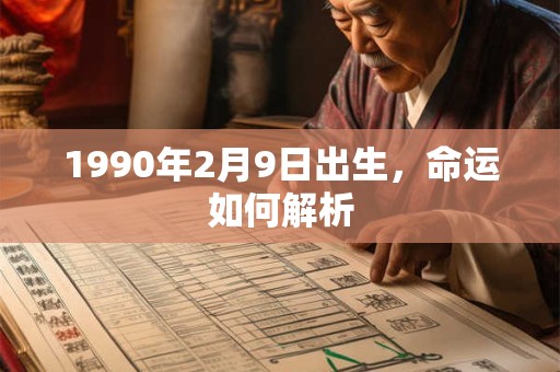 1990年2月9日出生，命运如何解析
