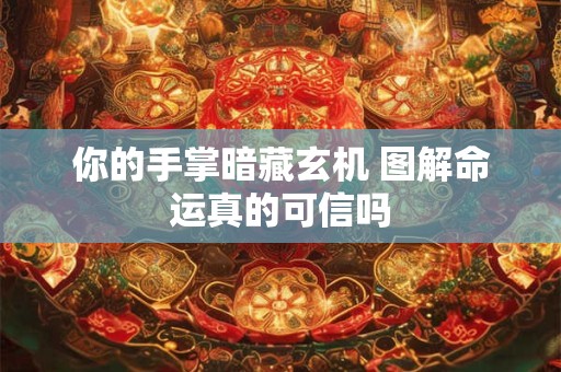 你的手掌暗藏玄机 图解命运真的可信吗