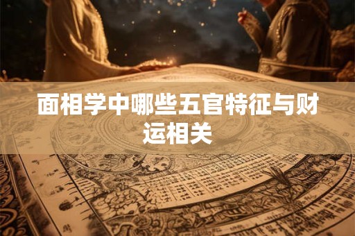 面相学中哪些五官特征与财运相关