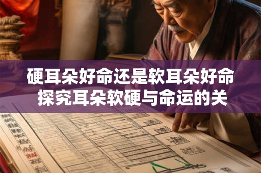 硬耳朵好命还是软耳朵好命 探究耳朵软硬与命运的关系