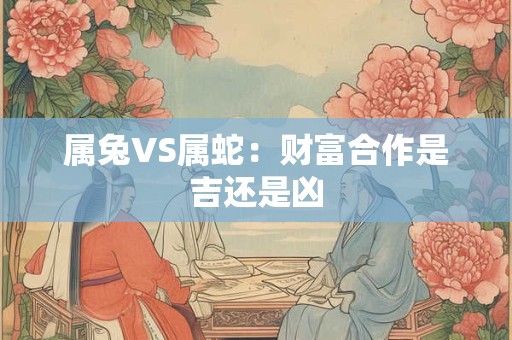 属兔VS属蛇：财富合作是吉还是凶