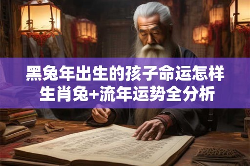 黑兔年出生的孩子命运怎样 生肖兔+流年运势全分析