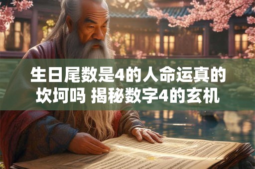 生日尾数是4的人命运真的坎坷吗 揭秘数字4的玄机