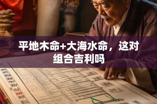 平地木命+大海水命，这对组合吉利吗