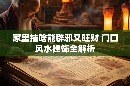 家里挂啥能辟邪又旺财 门口风水挂饰全解析