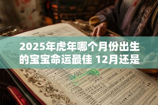 2025年虎年哪个月份出生的宝宝命运最佳 12月还是8月