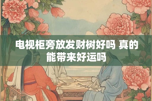 电视柜旁放发财树好吗 真的能带来好运吗