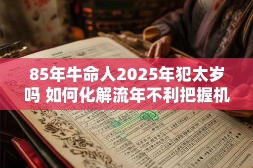 85年牛命人2025年犯太岁吗 如何化解流年不利把握机遇