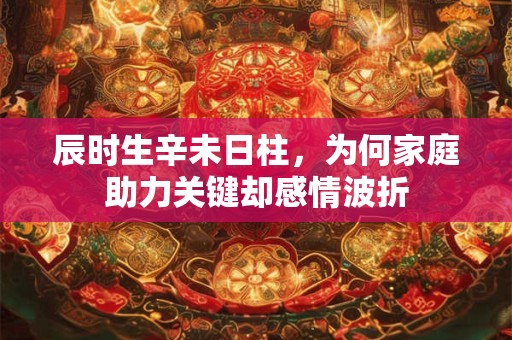 辰时生辛未日柱，为何家庭助力关键却感情波折