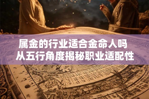 属金的行业适合金命人吗 从五行角度揭秘职业适配性