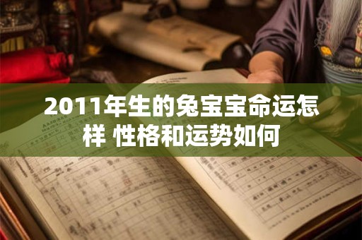 2011年生的兔宝宝命运怎样 性格和运势如何
