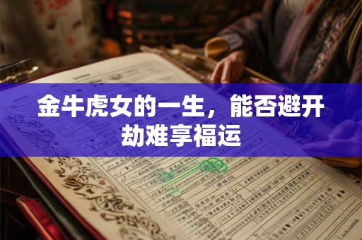 金牛虎女的一生，能否避开劫难享福运