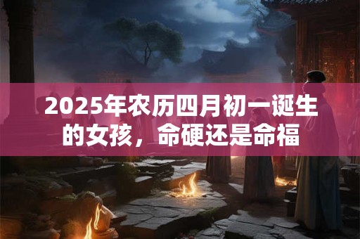 2025年农历四月初一诞生的女孩，命硬还是命福