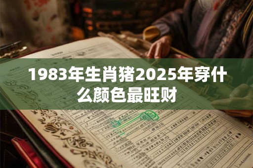 1983年生肖猪2025年穿什么颜色最旺财