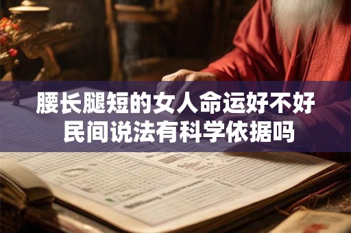 腰长腿短的女人命运好不好 民间说法有科学依据吗