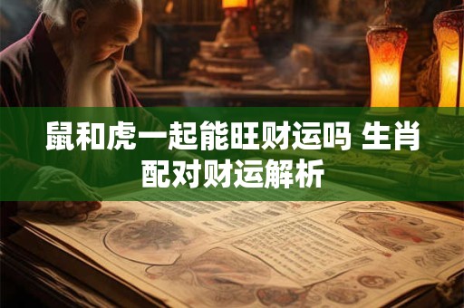 鼠和虎一起能旺财运吗 生肖配对财运解析 鼠和虎一起能旺财运吗 生肖配对财运解析