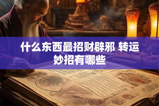 详细阅读:什么东西最招财辟邪 转运妙招有哪些 什么东西最招财辟邪 转运妙招有哪些